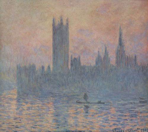 Monet, Claude: Das Parlamentsgebude im Winter