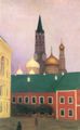 Vallotton, Flix: Ansicht des Kreml in Moskau