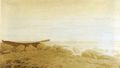 Friedrich, Caspar David: Boot am Strand bei Mondschein