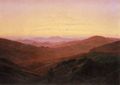 Friedrich, Caspar David: Riesengebirge (Vor Sonnenaufgang)