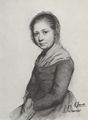 Daumier, Honor: Bildnis eines jungen Mdchens, Jeanette