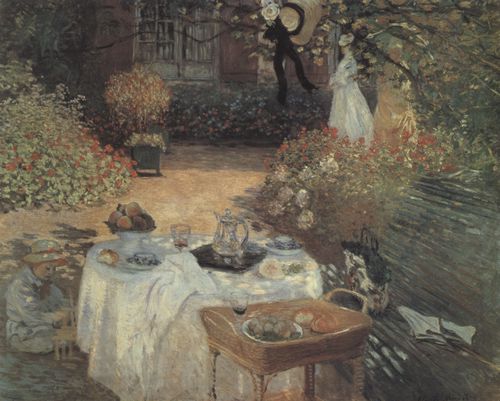 Monet, Claude: Das Mittagsmahl