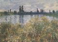 Monet, Claude: Seineufer bei Vtheuil