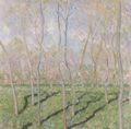 Monet, Claude: Bume im Winter, Blick auf Bennecourt
