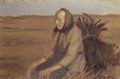 Ancher, Anna: Alte Frau mit Reisigbndel (Laurendse)