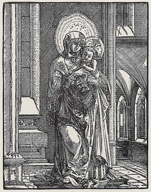 Altdorfer, Albrecht: Schne Maria in der Kirche