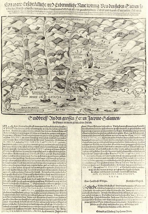 Adam, Hans: Erdbeben in Villafranca am 20. Juli 1564. Nach einem Bericht von Francesco Mogiol aus Nizza