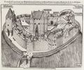 Glaser, Hans: Ansicht von Schloss Hohenlandsberg vor seiner Zerstrung