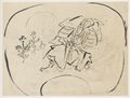 Utagawa Kuniyoshi: Der Schauspieler Ichikawa Danjuro VIII als Sambaso-Tnzer