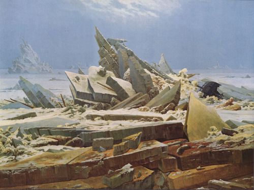 Friedrich, Caspar David: Das Eismeer (Die verunglckte Nordpolexpedition, Die verunglckte Hoffnung)