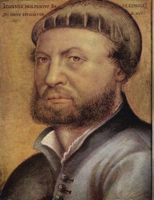 Holbein d. J., Hans: Selbstportrt