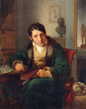 Ludwig Brne (Gemlde von Moritz Oppenheim, 1827)