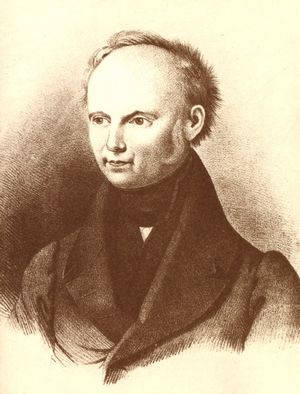 Christian Dietrich Grabbe (Lithographie von Weiberzahl, um 1835) 