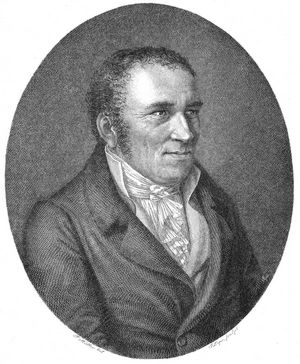 Johann Peter Hebel (Kupferstich von J. Lips nach F. Mller)
