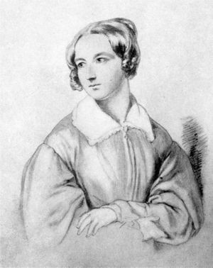 Luise Hensel (Zeichnung von Wilhelm Hensel, nicht datiert)