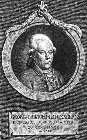 Georg Christoph Lichtenberg (Kupferstich, um 1780)
