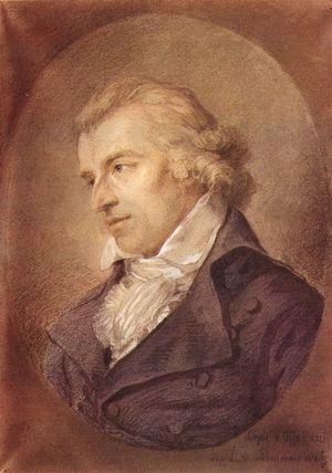 Friedrich Schiller (Pastell von Frenzel nach dem Gemlde von Ludovike Simanowitz, 1793)