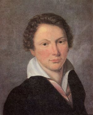 Ludwig Uhland (Gemlde von Christoph Friedrich Drr)