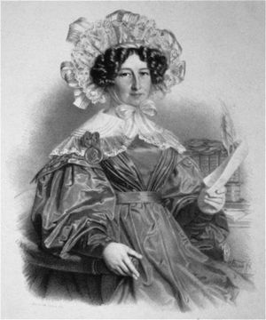 Johanna von Weienthurn (Lithographie, um 1830)