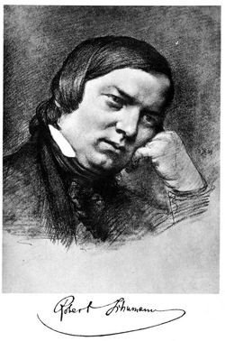 Robert Schumann (Nach dem Gemlde von E. Bendemann)